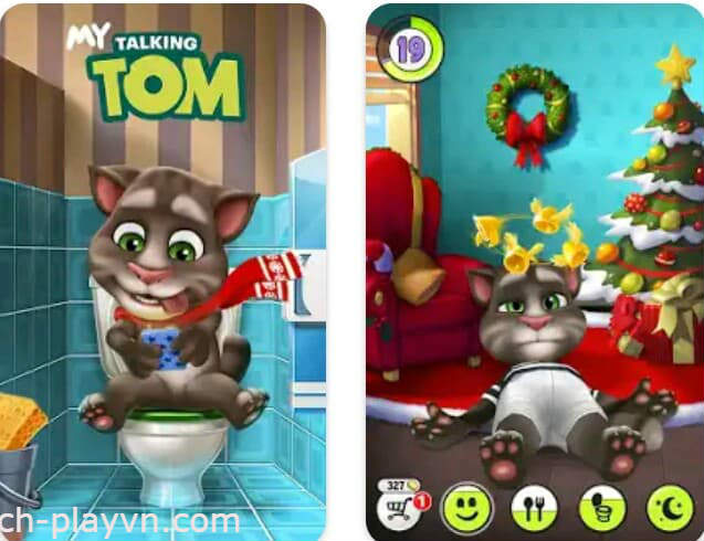 Tải My Talking Tom Apk Miễn Phí - Game Mèo Tom Vui Nhộn